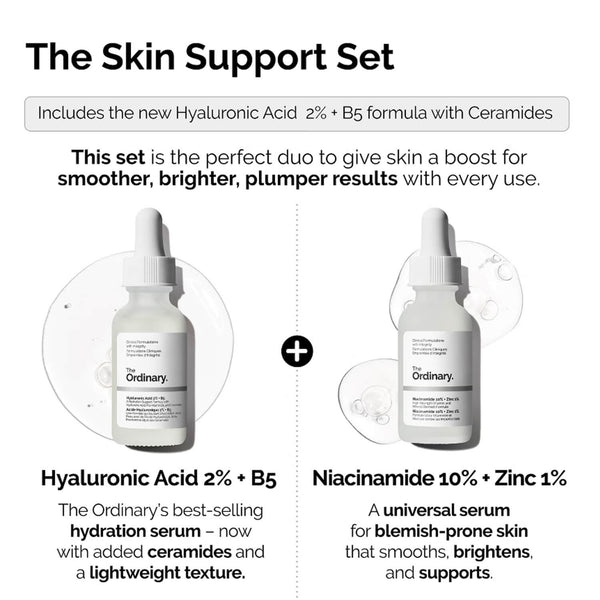 The Ordinary Skin Support Set - 30 ml (Pack of 2)