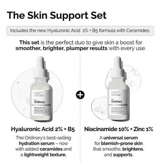 The Ordinary Skin Support Set - 30 ml (Pack of 2)